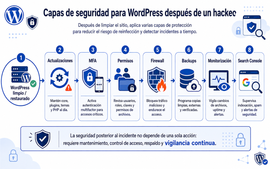 WordPress hackeado: 11 pasos efectivos para eliminar malware y recuperar tu web 3 Wordpress Hackeado